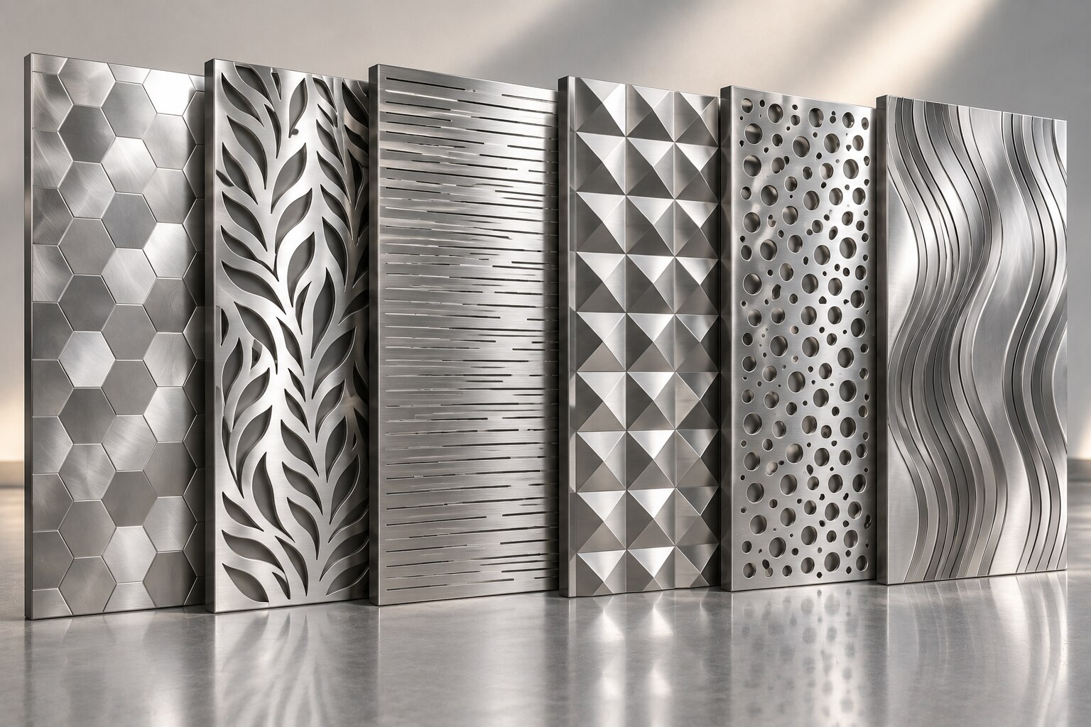 Check Pattern SS Designer Sheets for Commercial Property Surface Damage