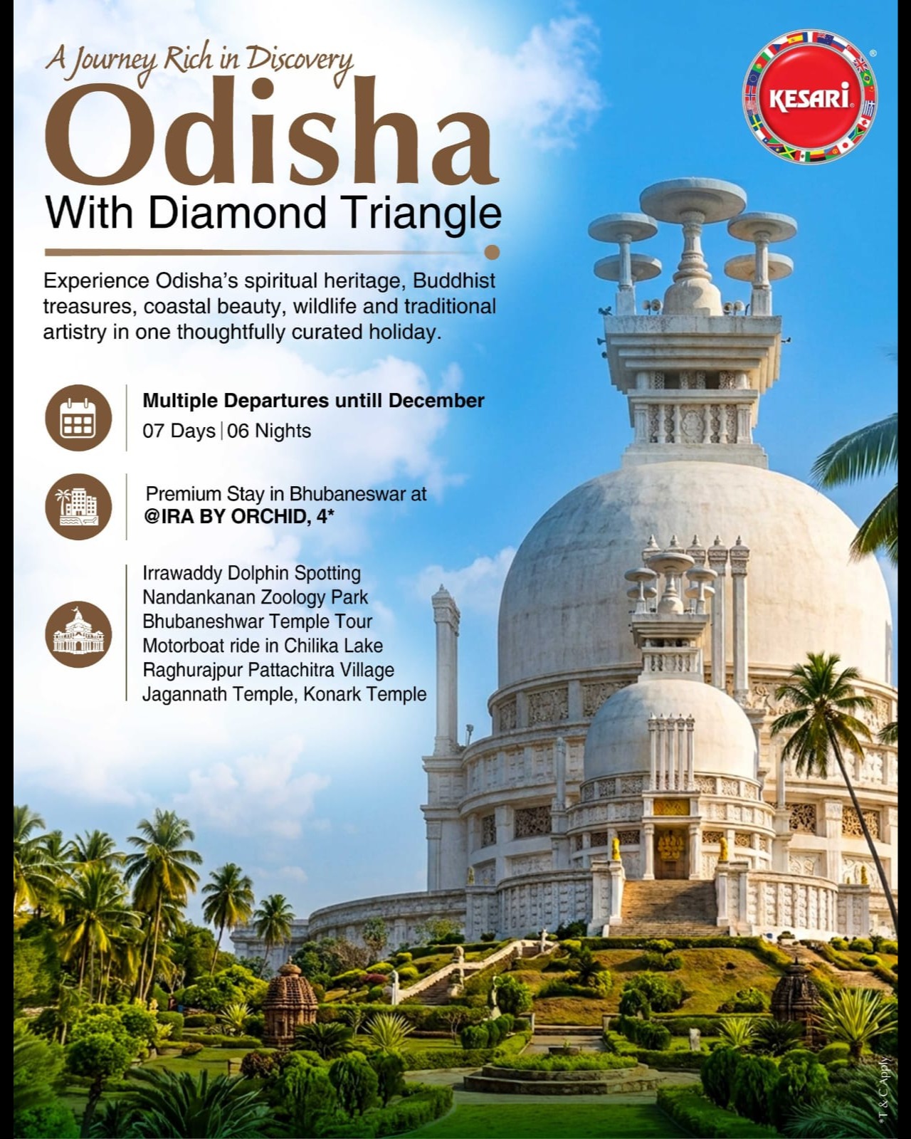 Odisha With Diamond Triangle