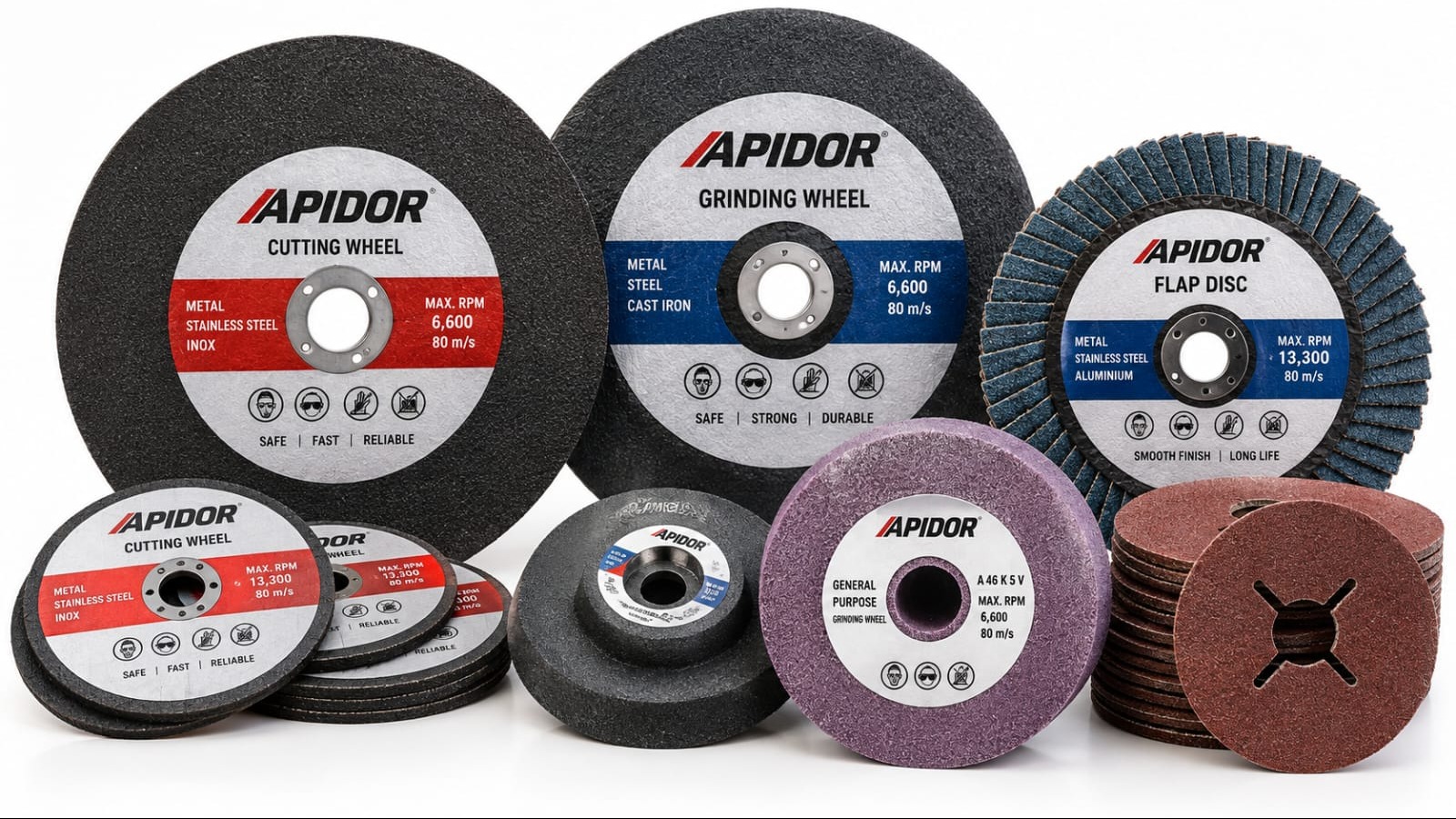 APIDOR ABRASIVES - CUTTING AND GRINDING PRODUCTS