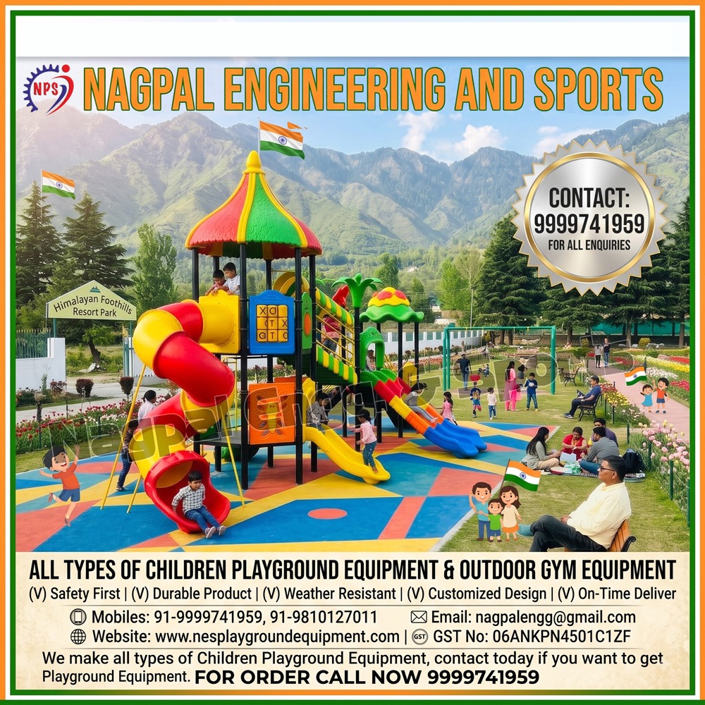 Nagpal Engineering and Sports – Complete Playground, Outdoor Gym, Sports Goal Post and EPDM Flooring