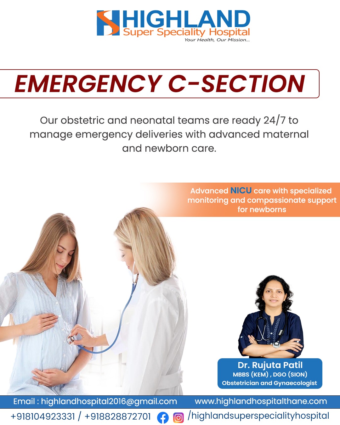🚨 Gynaecological Emergency? Don’t Wait.
Expert care when every moment matters.
24/7 Emergency Suppo...