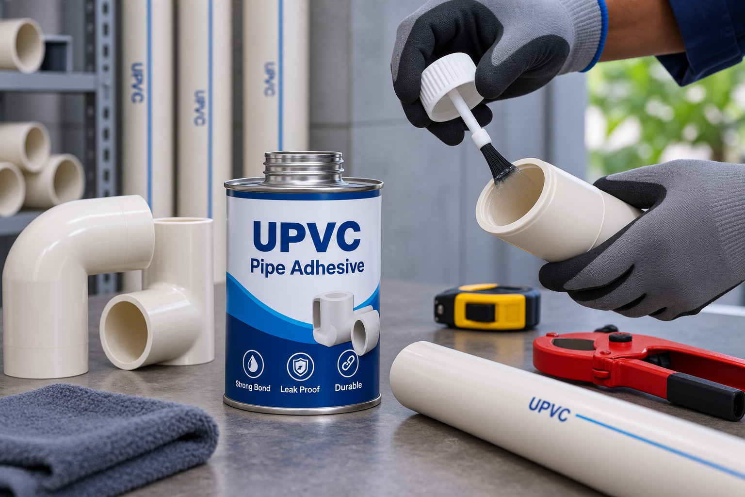 How UPVC Pipe Adhesive Is Applied from Start to Finish