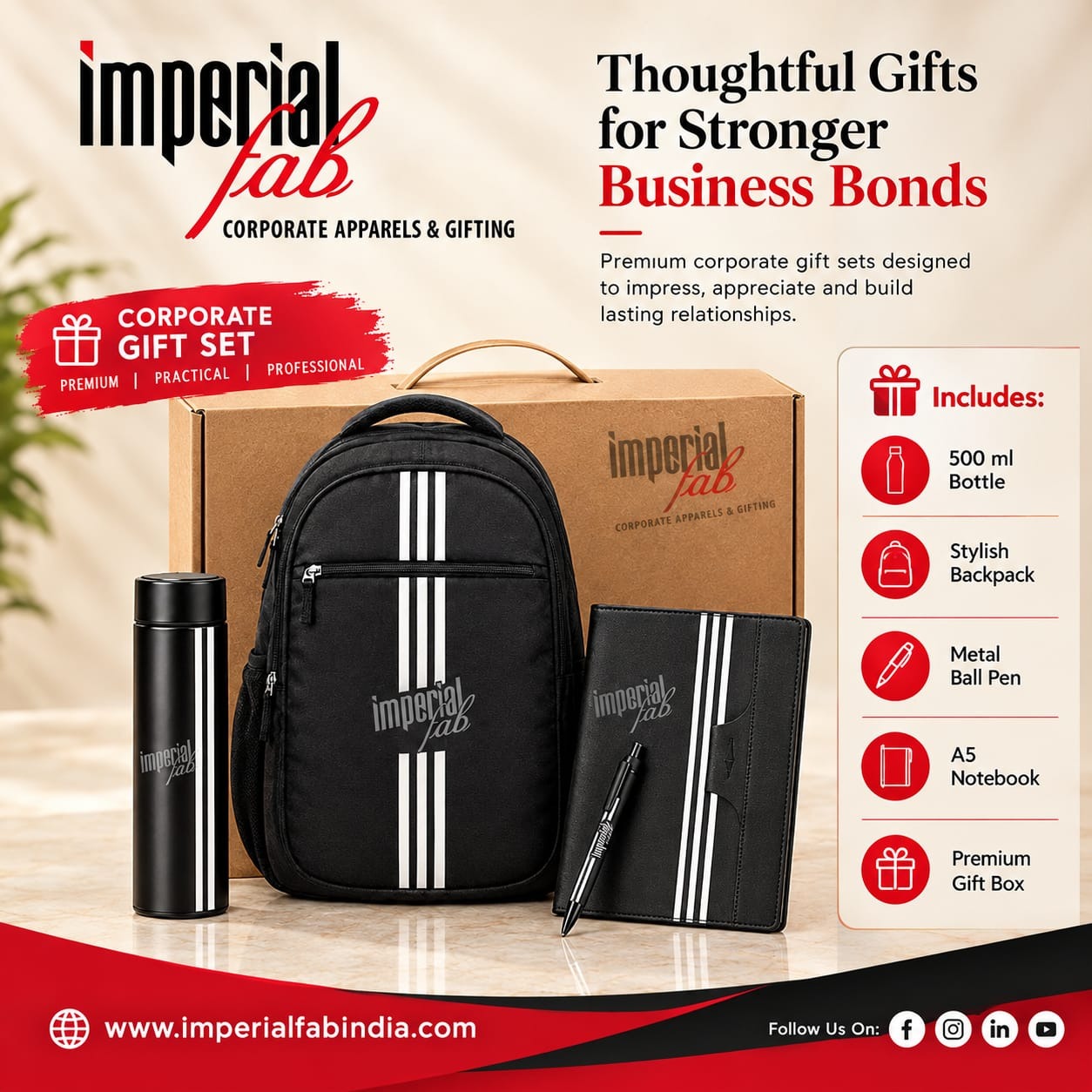 Premium Corporate Gift Set – Thoughtful Gifts for Stronger Business Bonds