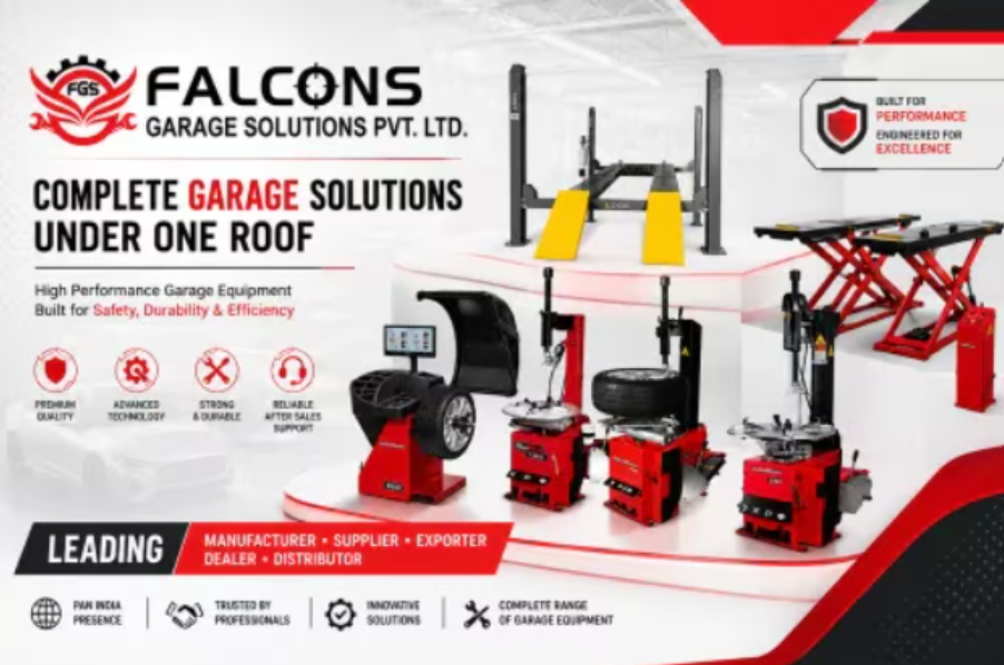 Premium Car Detailing & Garage Equipment Manufacturer and Supplier in Surat & Bharuch