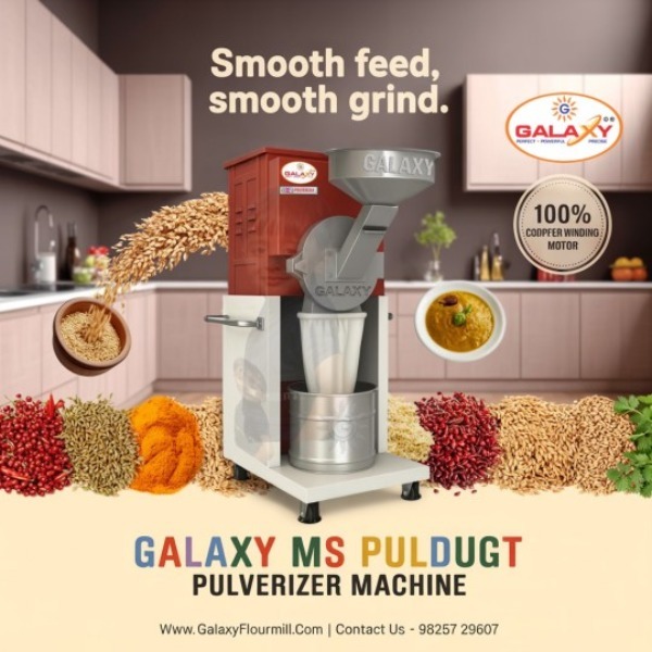 Heavy Duty Hammer Beater Pulverizer in Dhar | Robust Grinding Setup for Higher Workloads