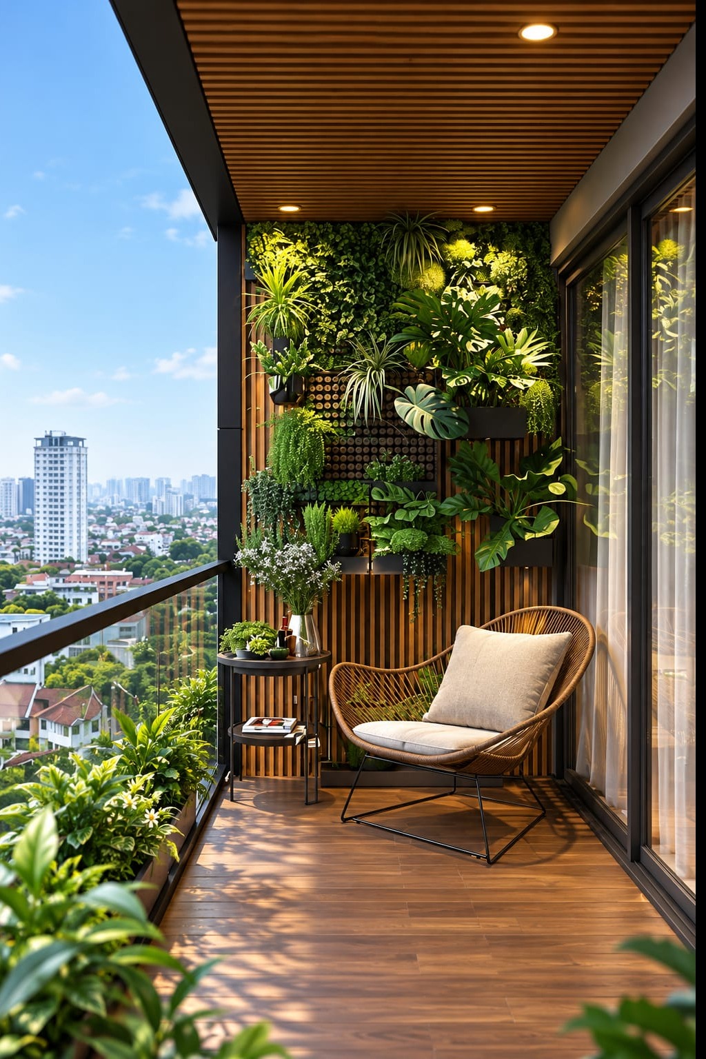 Vertical Garden Balcony Escape – Velachery