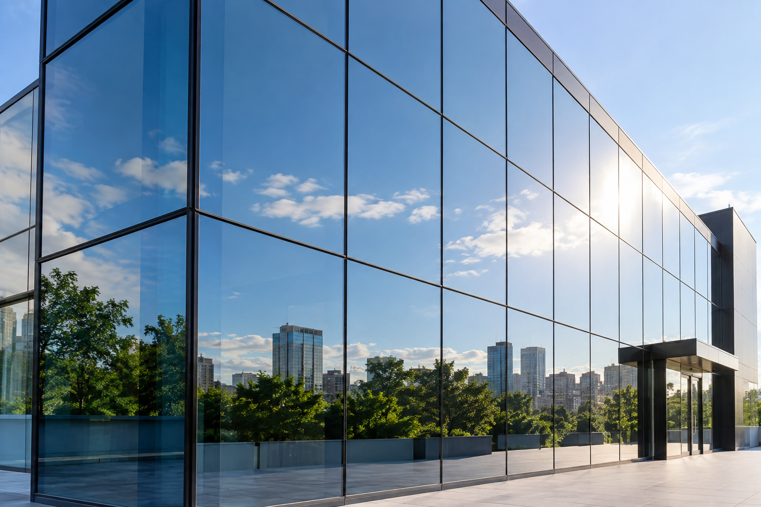 Reflective Glass in Chhattisgarh for Façades and Solar Control Applications