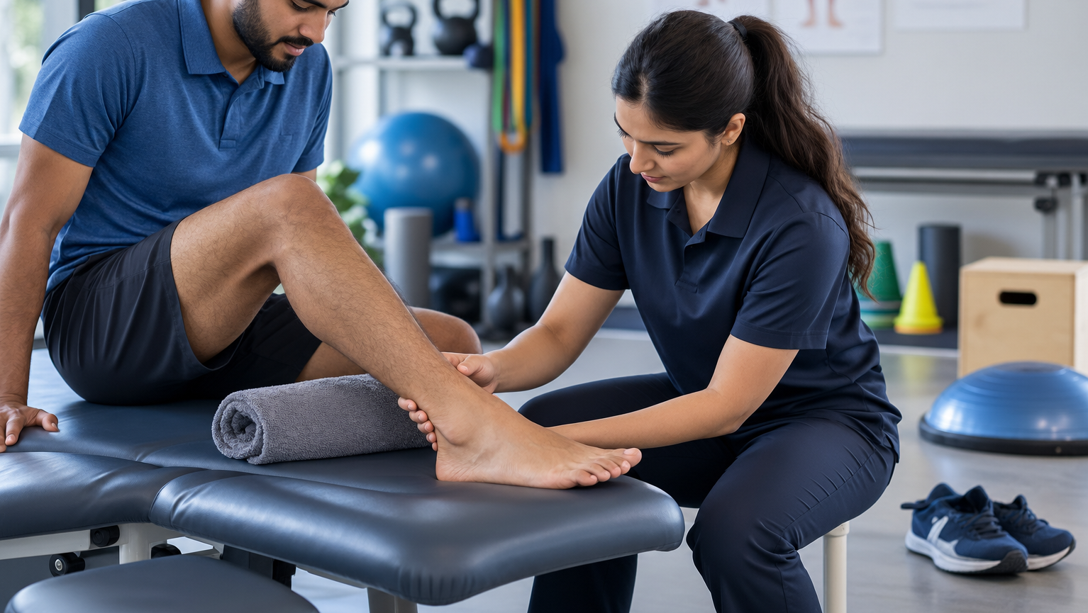 Ankle Sprain Physiotherapy Can Reduce the Risk of Incomplete Recovery
