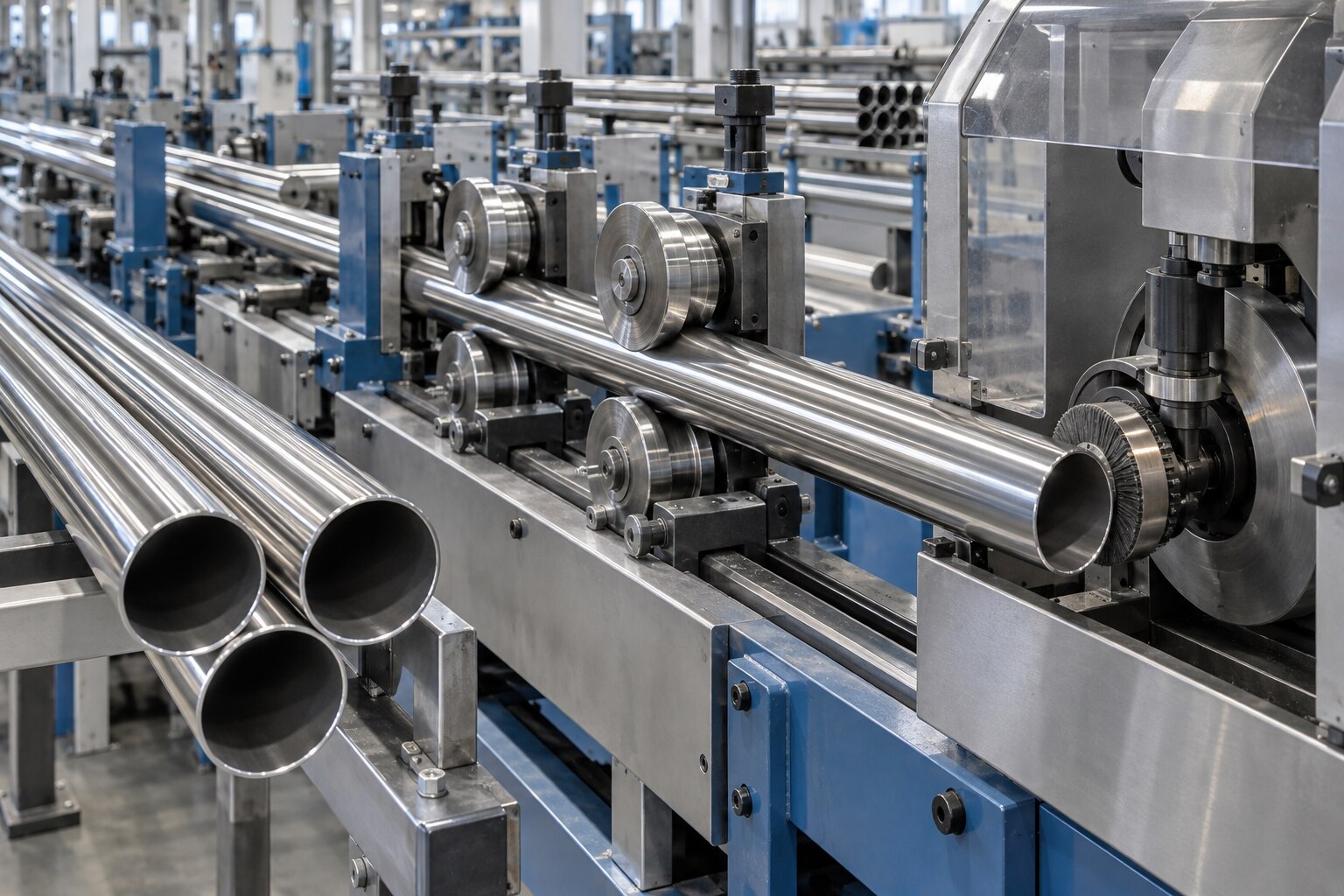Sizing and End Finishing Machine Applications for Architectural Tubes