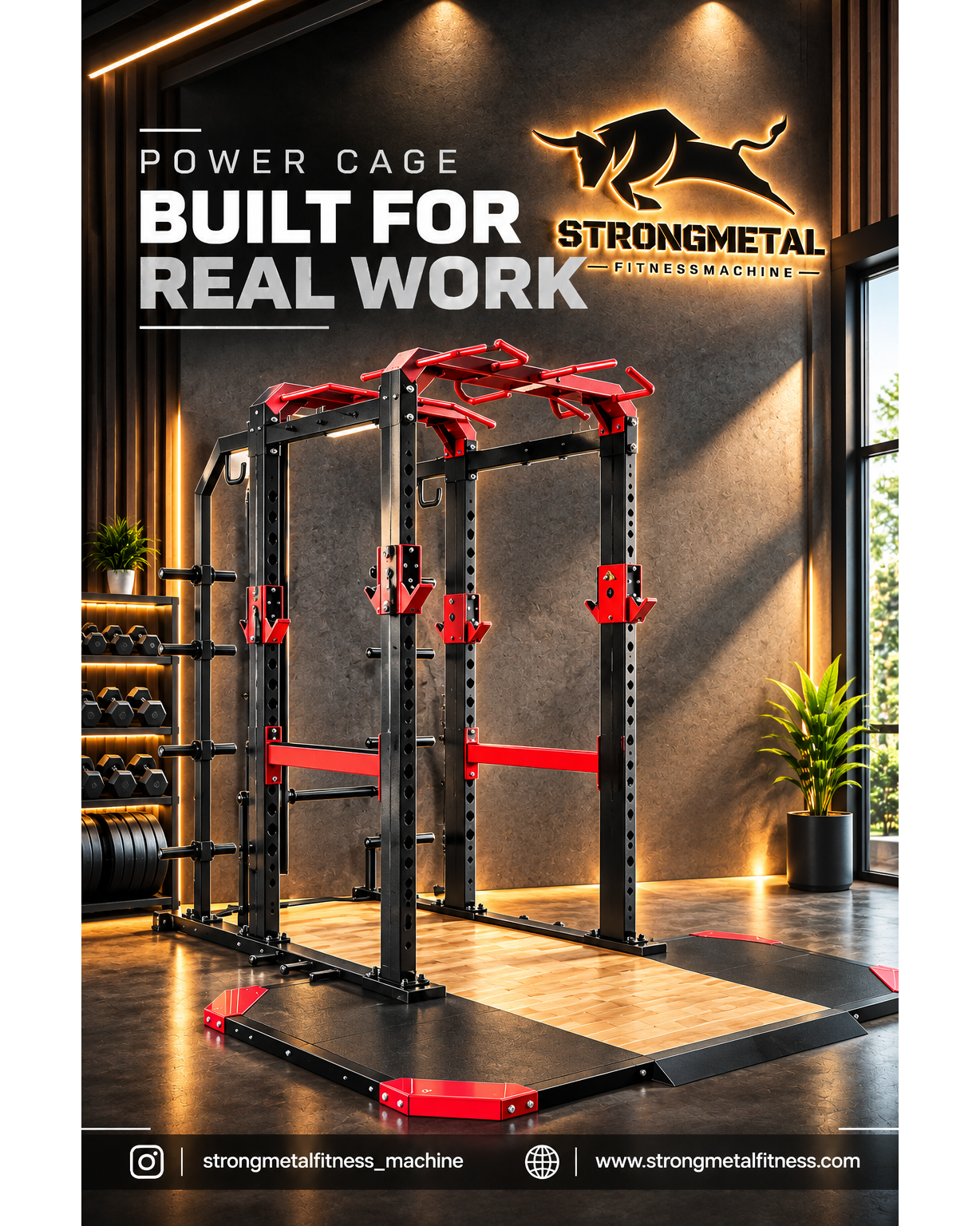 Professional Rack Manufacturer in Pune, Maharashtra | StrongMetal Fitness