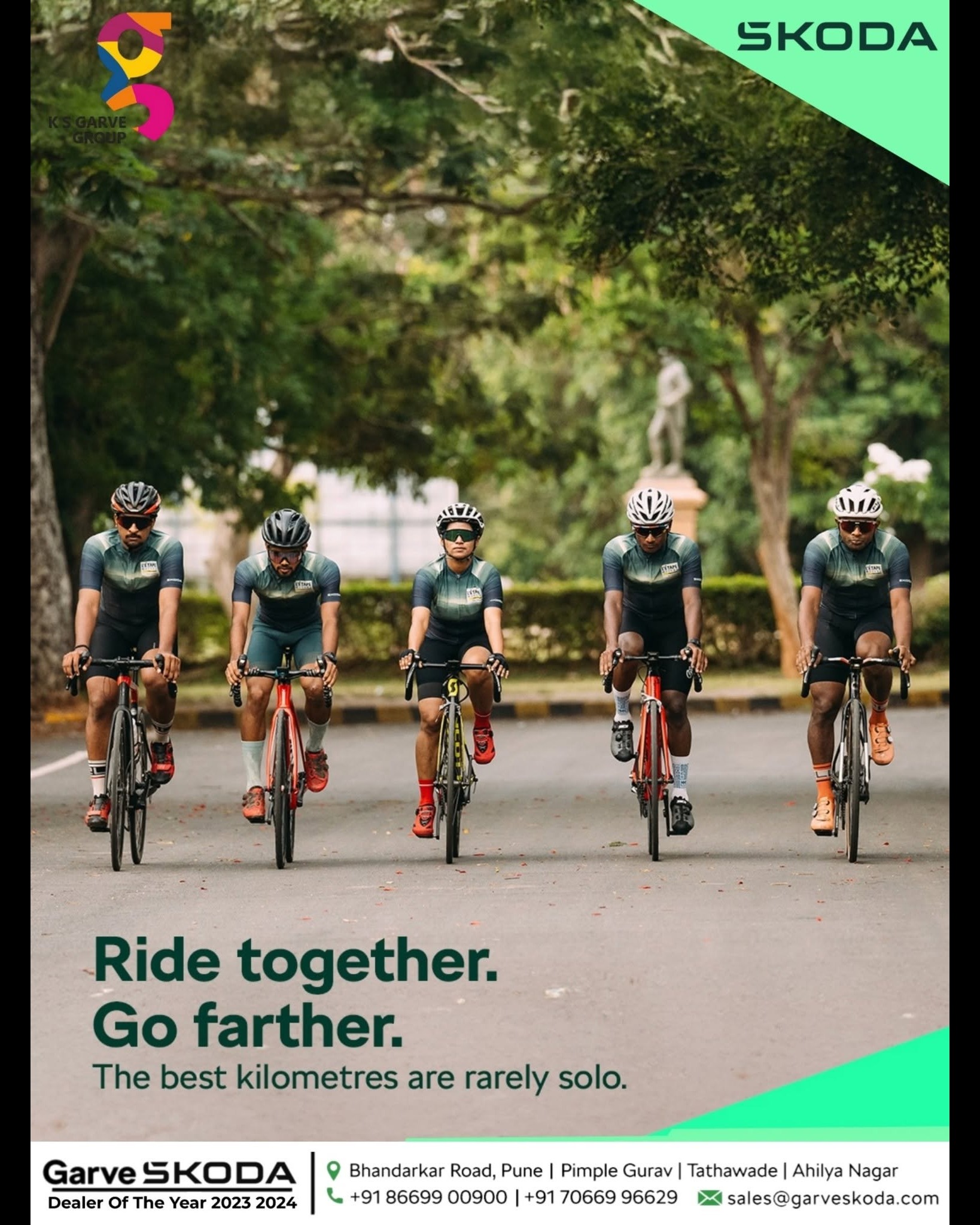 Ride Together. Go Further. Explore Every Journey with Garve ŠKODA Pune
