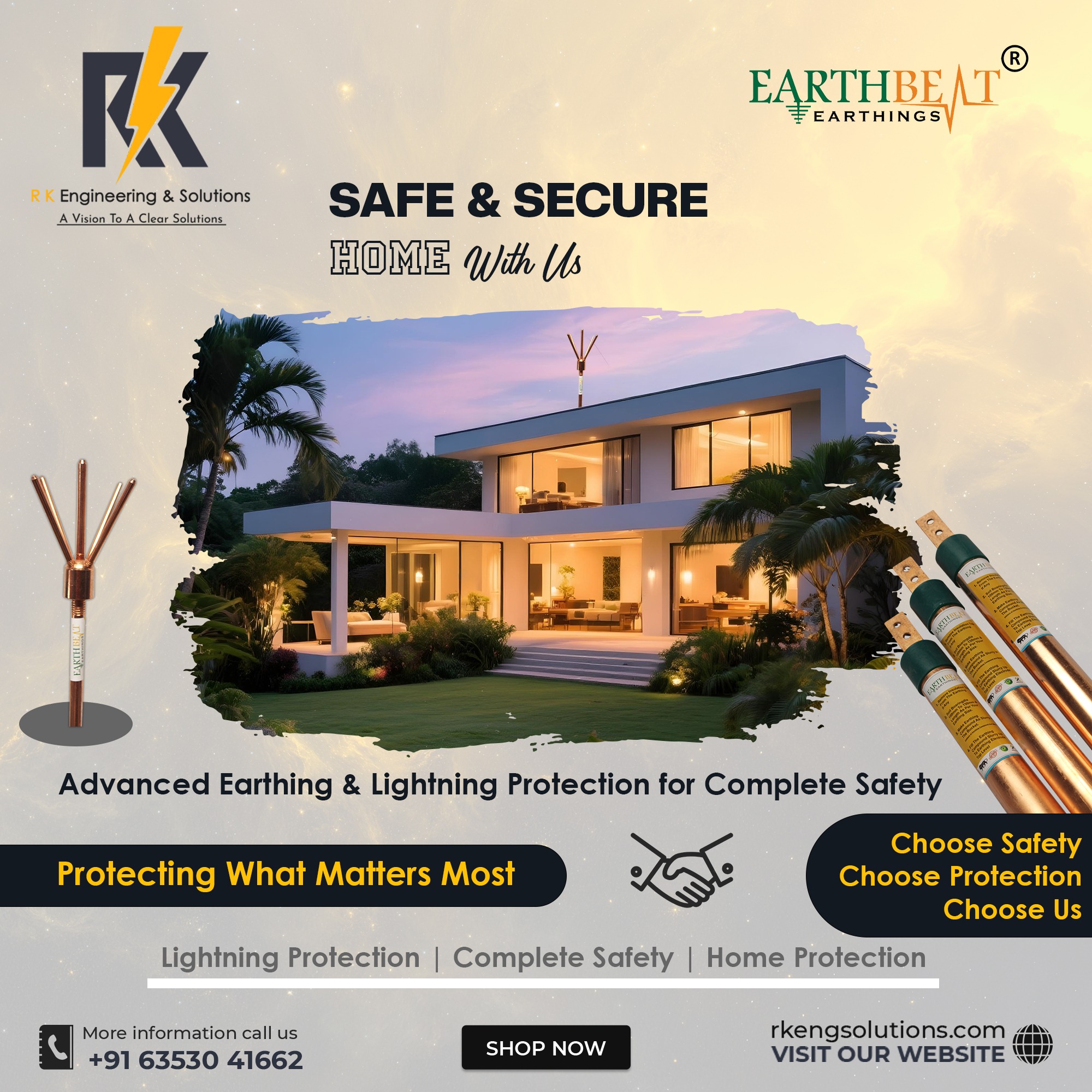 Earthing Electrode Supplier in Ahmedabad