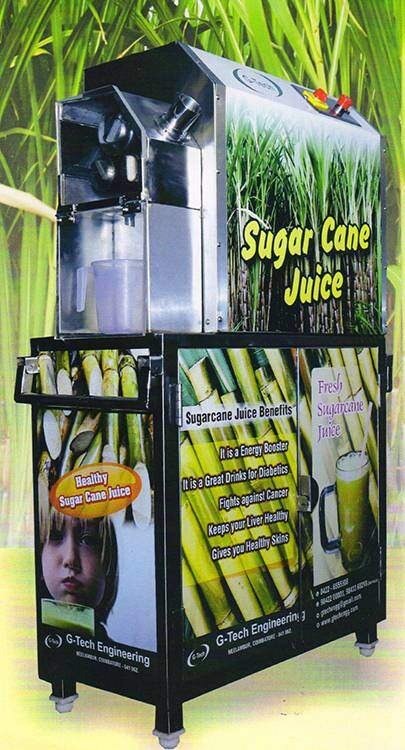 What Comes with a Table Top Sugarcane Juice Machine