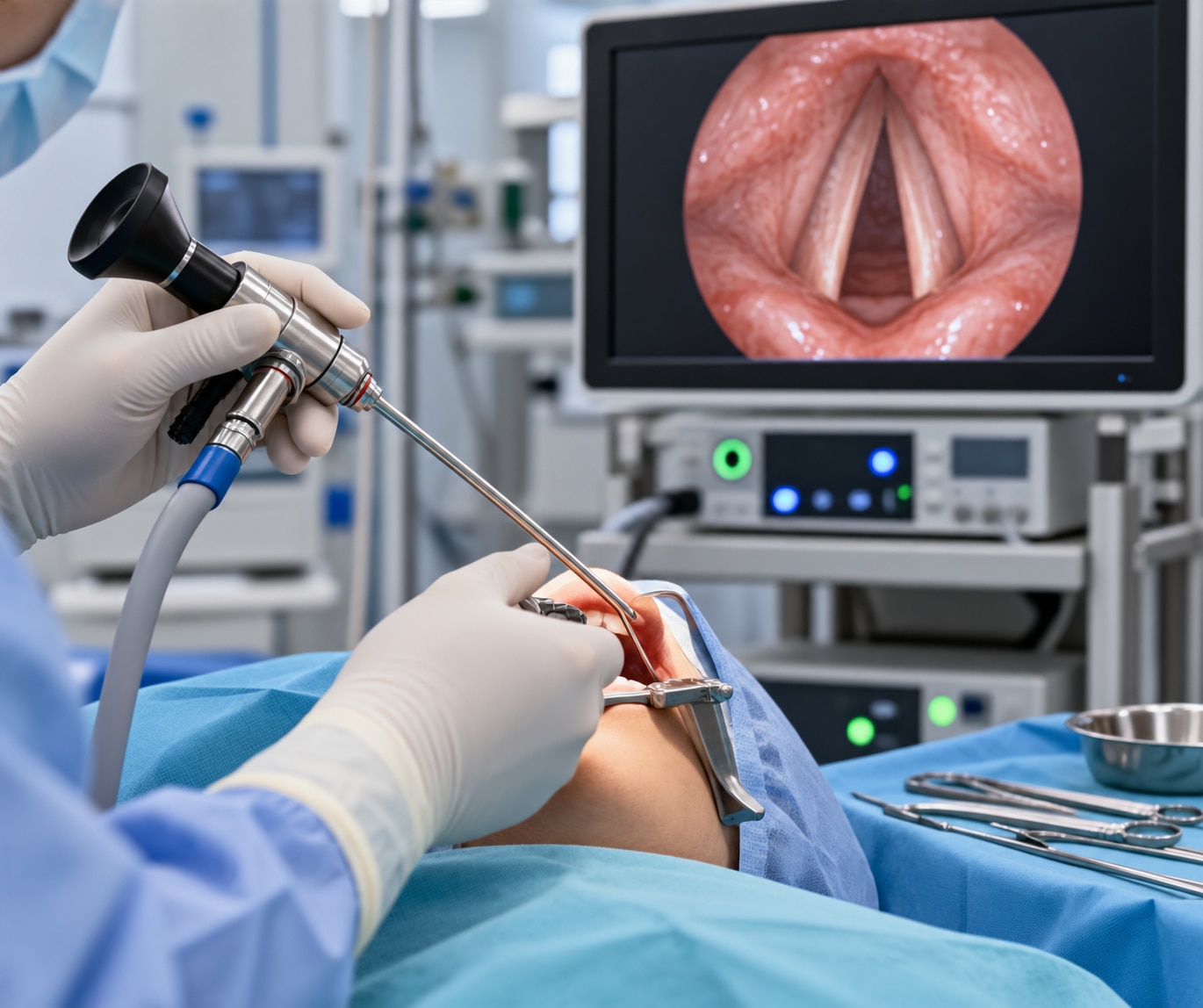 Laryngoscopy in Bangalore What a Hopkins Rod Examination Can Show