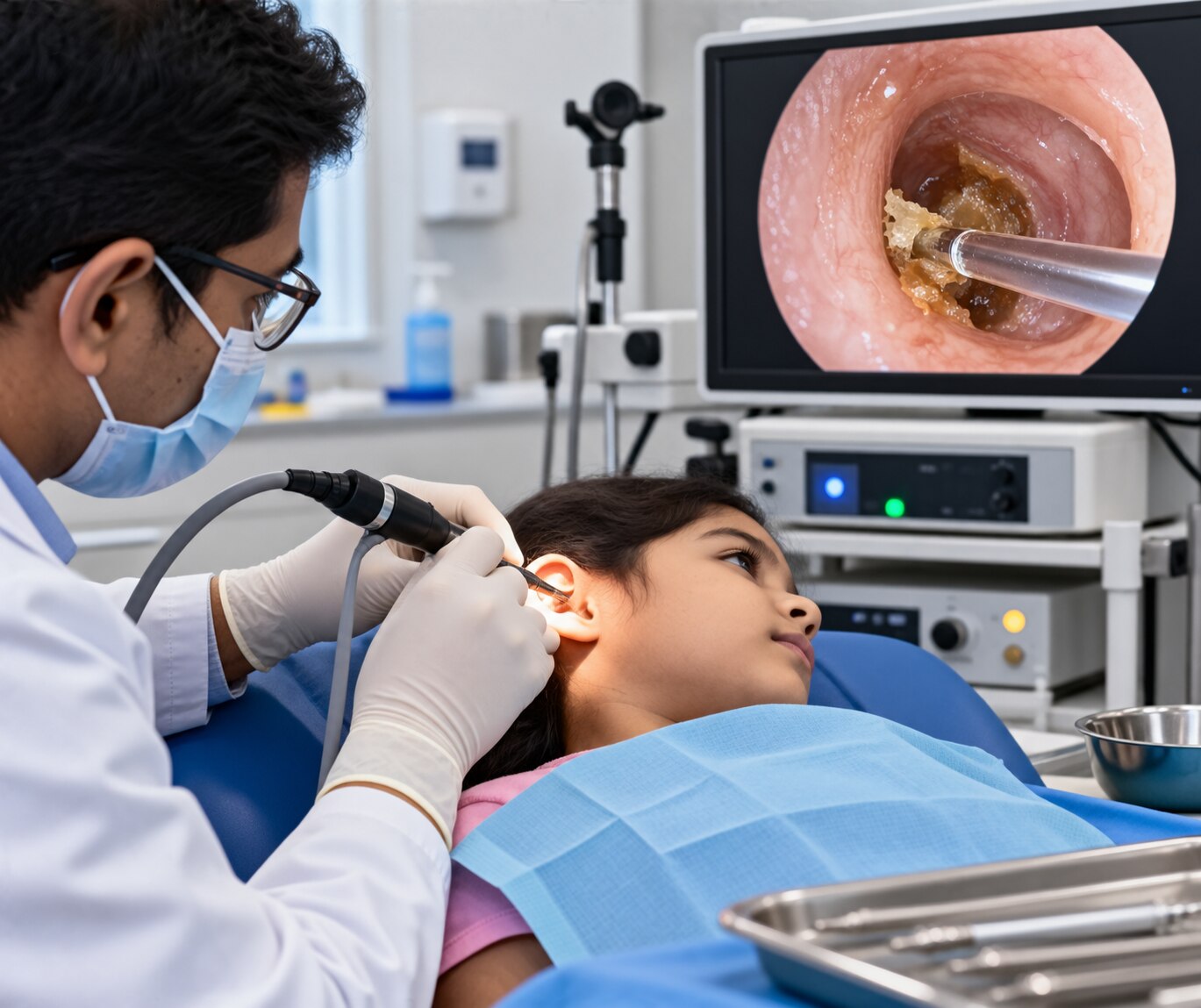 Endoscopic Suction Clearance Versus Regular Ear Cleaning in Bangalore