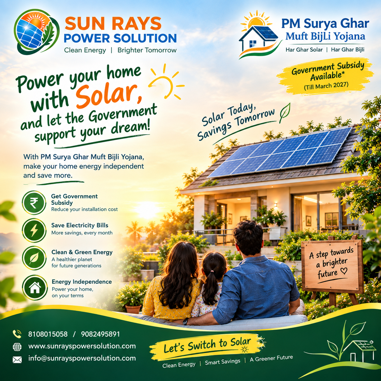 ☀️ The sun rises every day. Make sure your savings rise with it. 💰🌱
