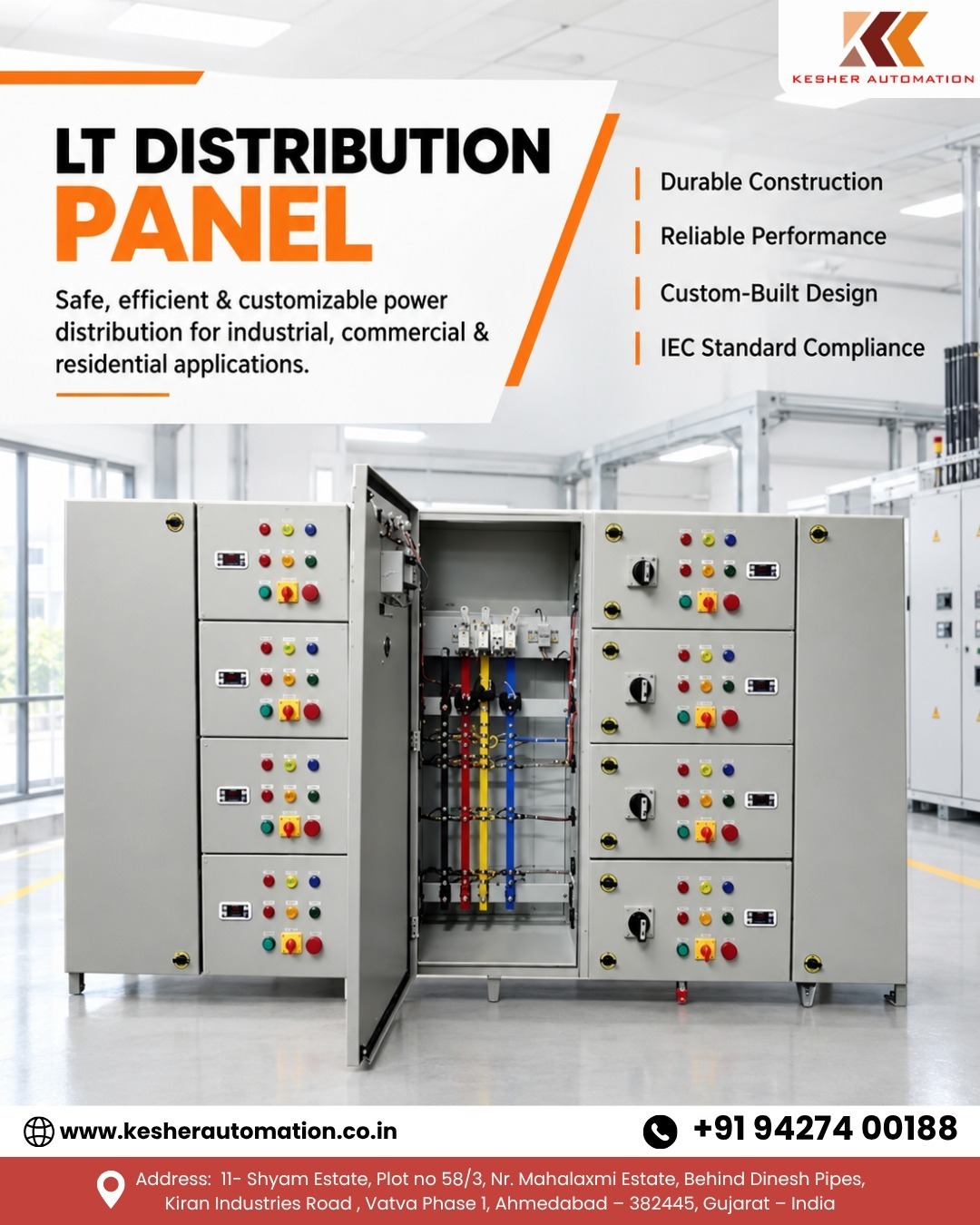 Reliable LT Distribution Panels for Safe Power Distribution