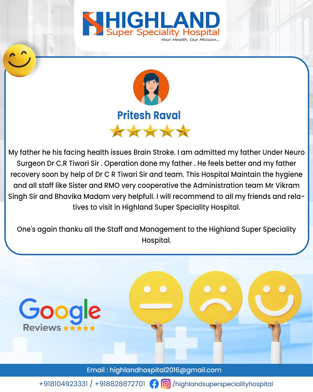 Your Trust, Our Greatest Review! ❤️
Real Patients. Real Experiences. Real Reviews.
#PatientReview #...