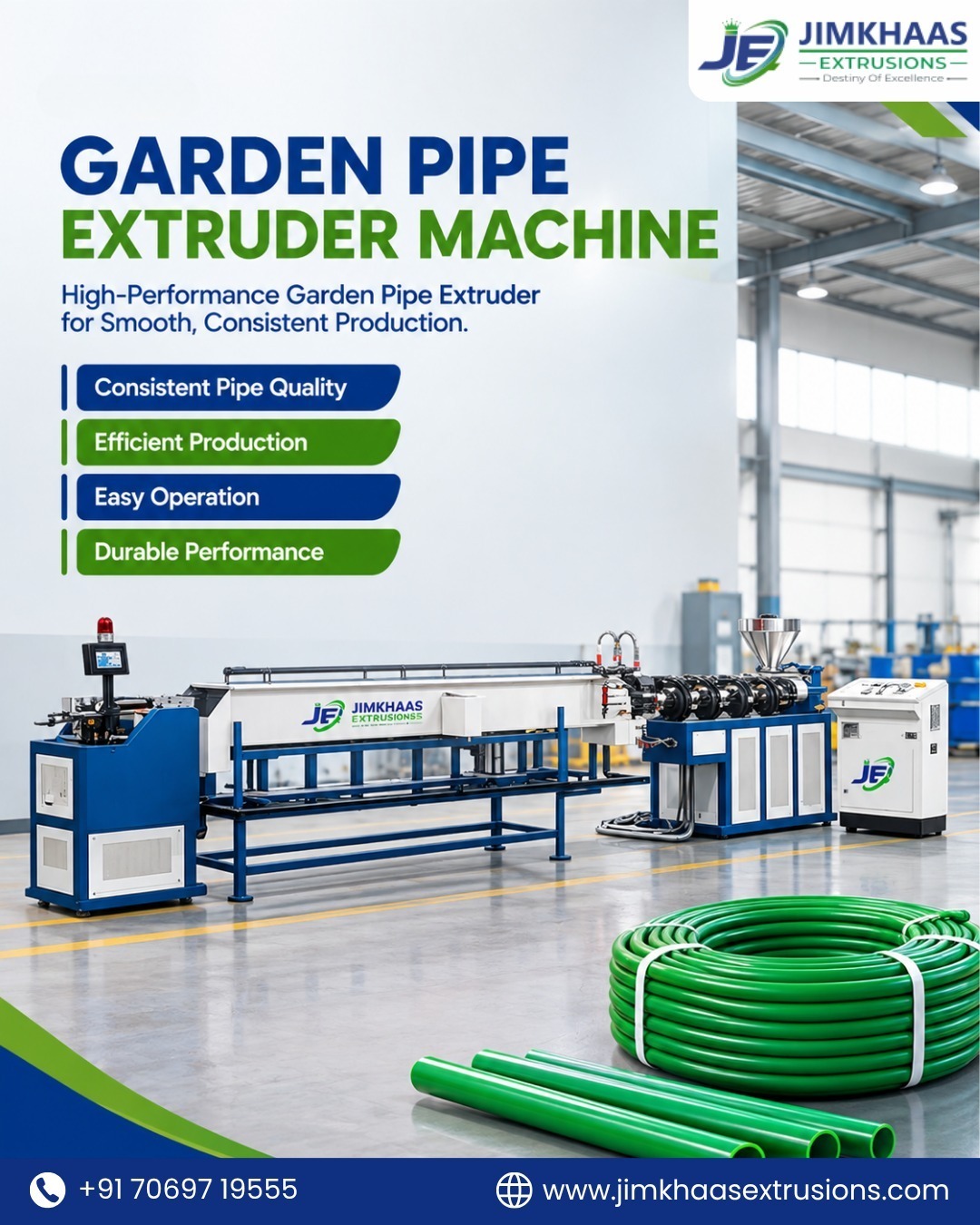 Garden Pipe Extrusion Machine for Efficient Pipe Production