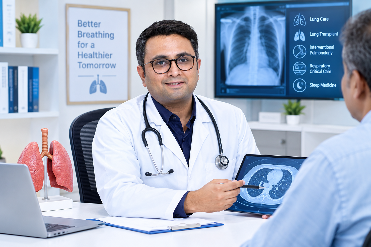 Lung Disease, Transplant & Interventional Pulmonology Specialist in Jaipur – Dr. Shubham Sharma