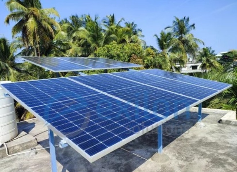 Solar Panel Installation in Pipariya, Gujarat