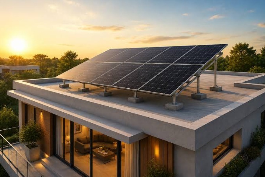 Solar Panel Installation in Juna Vadaj, Ahmedabad