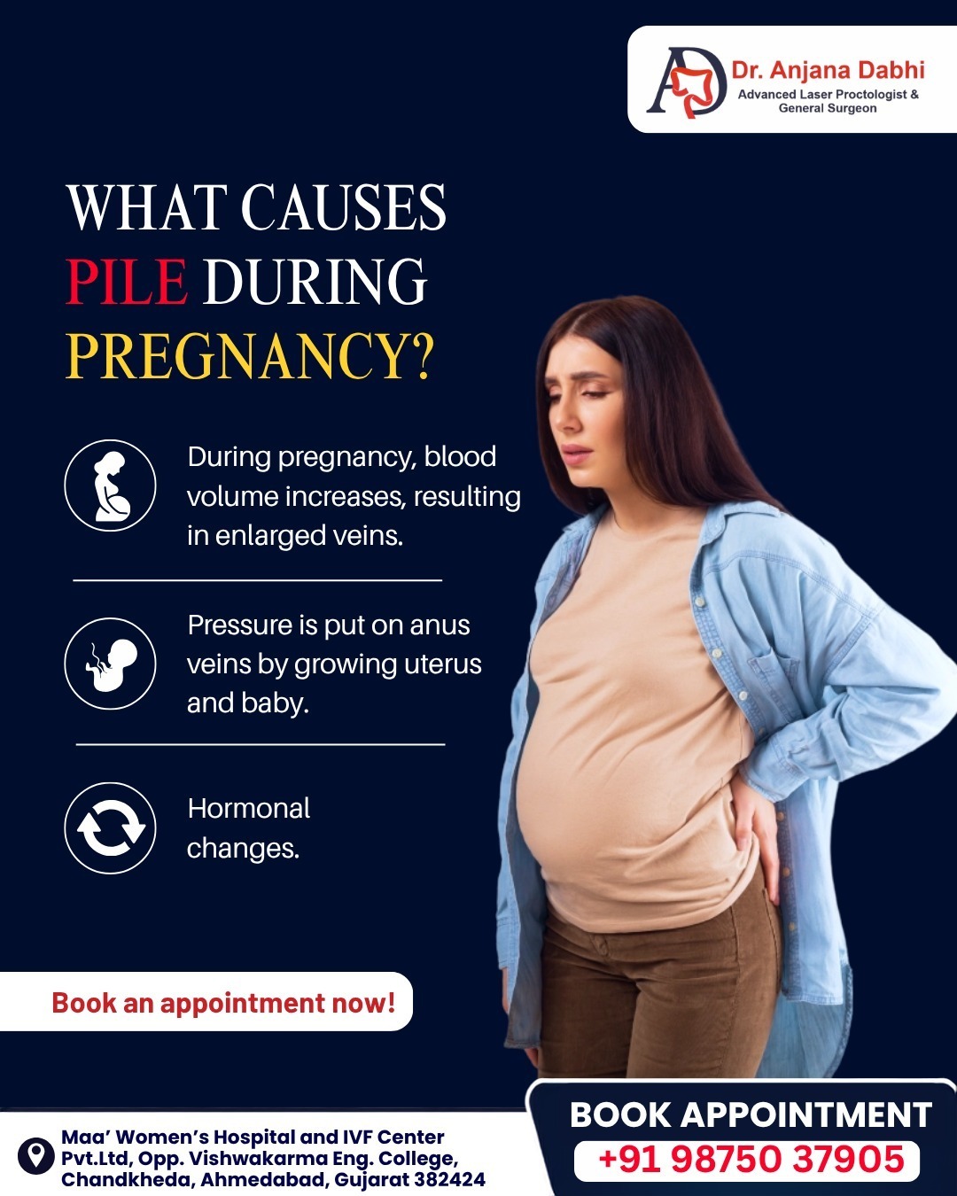 Women Doctor for Piles in Ahmedabad | Dr Anjana Dabhi