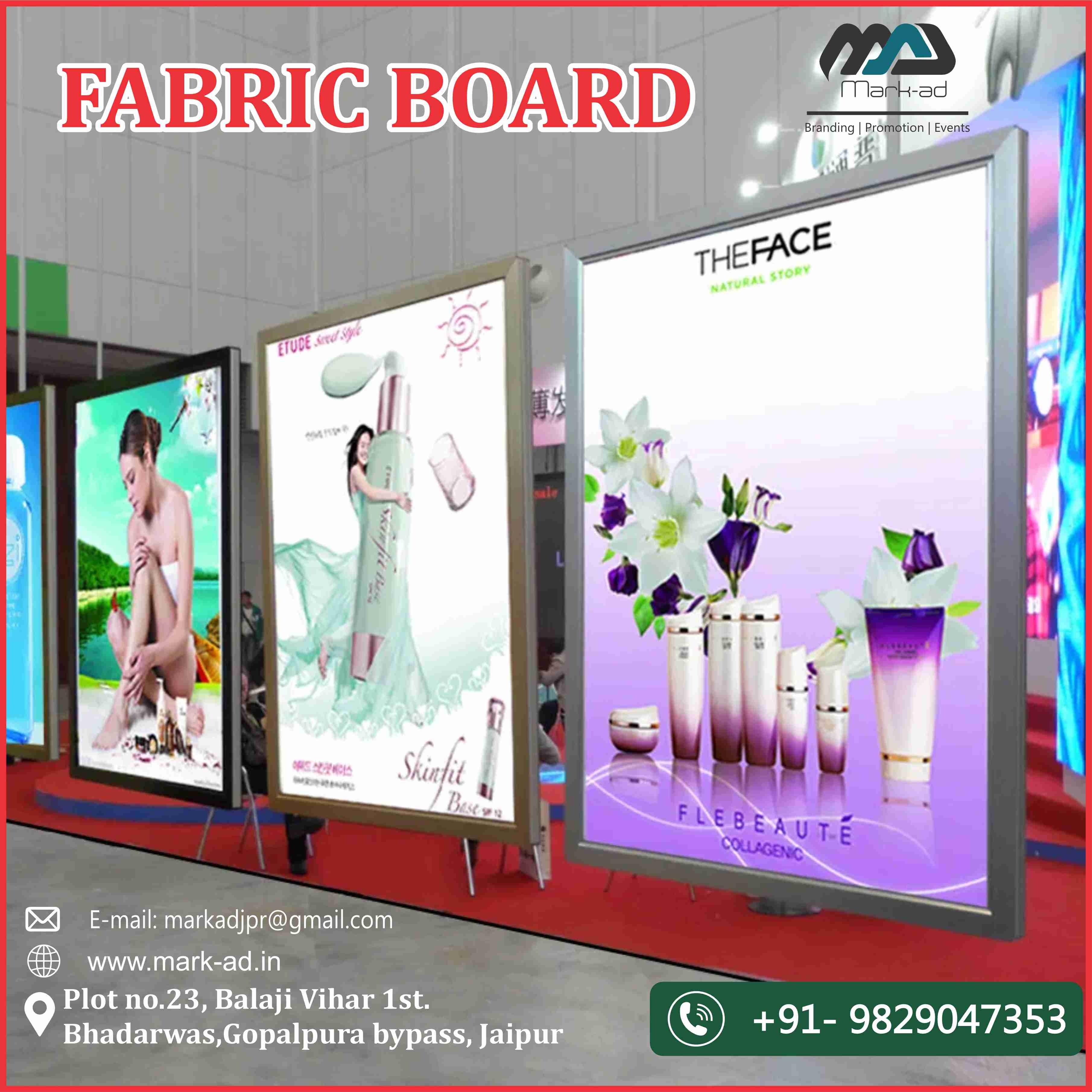 Best Fabric Board Branding in Jaipur Rajasthan