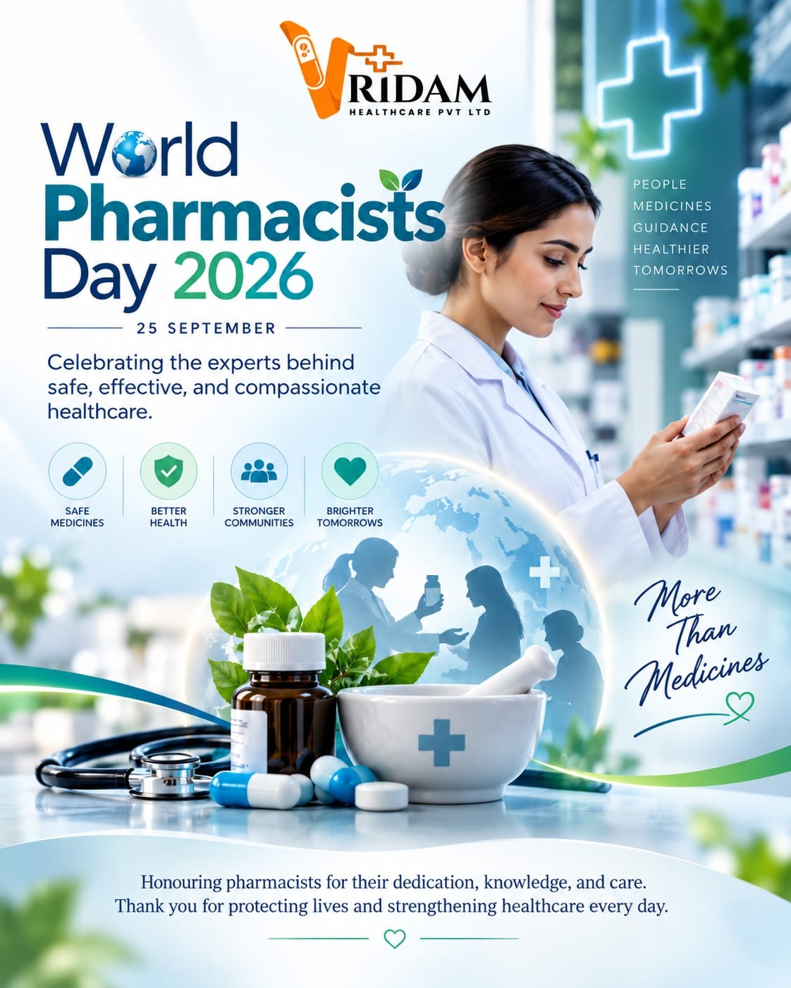 Happy World Pharmacist Day 25 September 2026