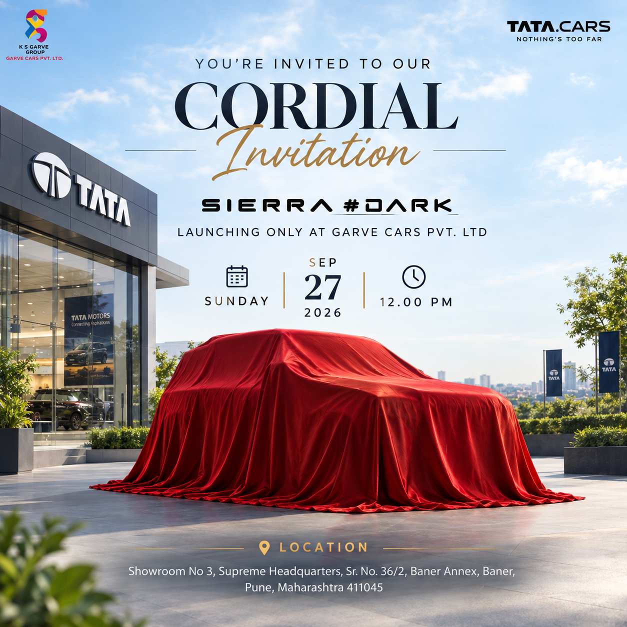 š¤ THE DARK SIDE OF SIERRA IS HERE. š¤
A bold new chapter is about to unfold.
Experience the Tata S...