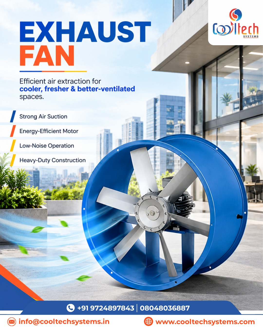 Exhaust Fan for Efficient Ventilation in Every Space