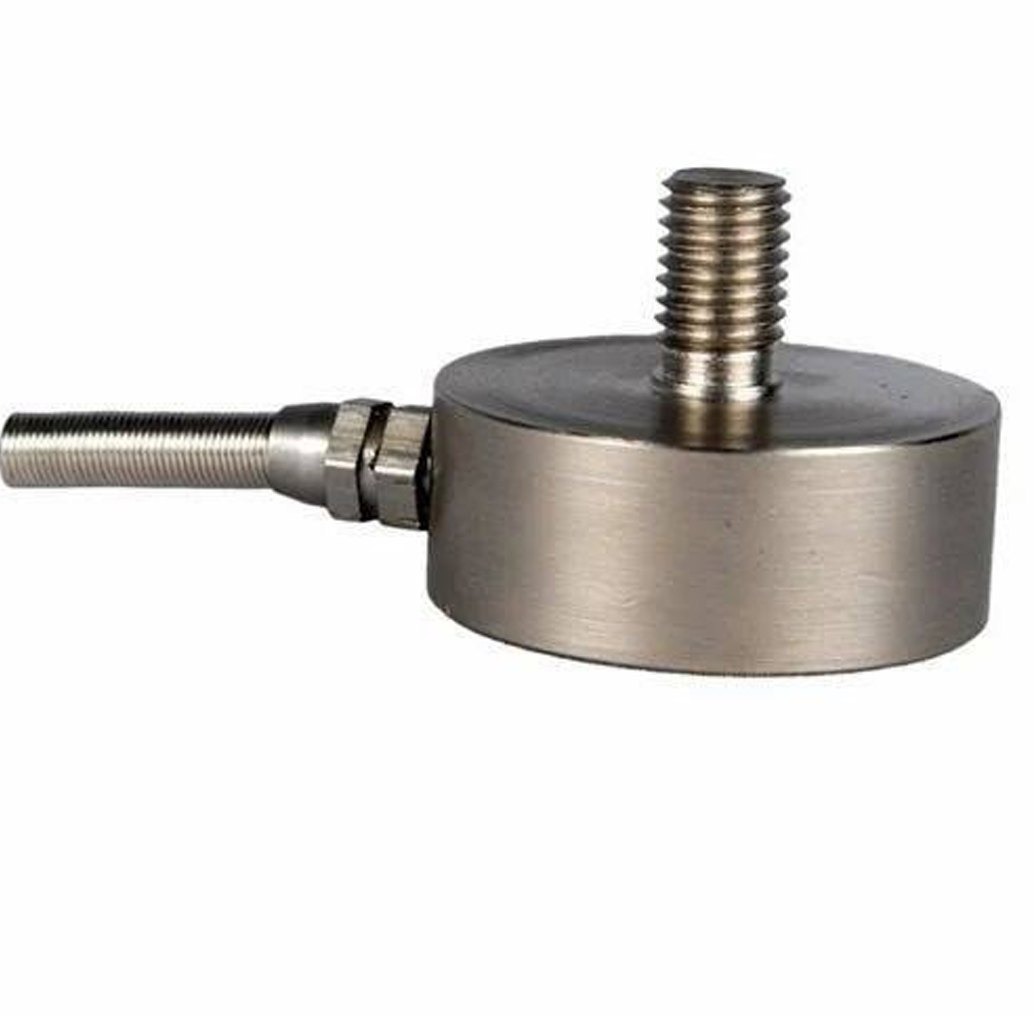 Miniature Threaded Button Load Cell | Subminiature Force Sensor