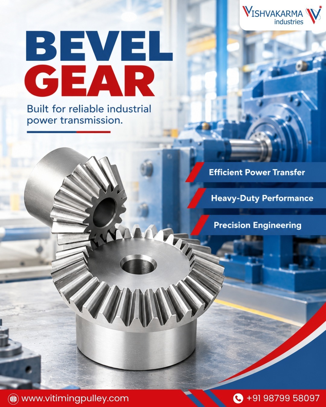 Precision Bevel Gears for Reliable Power Transmission