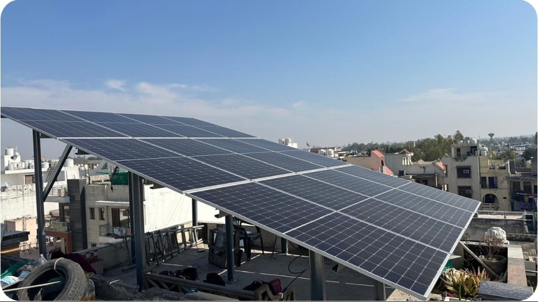 Solar Panel Installation in Gyaspur, Ahmedabad