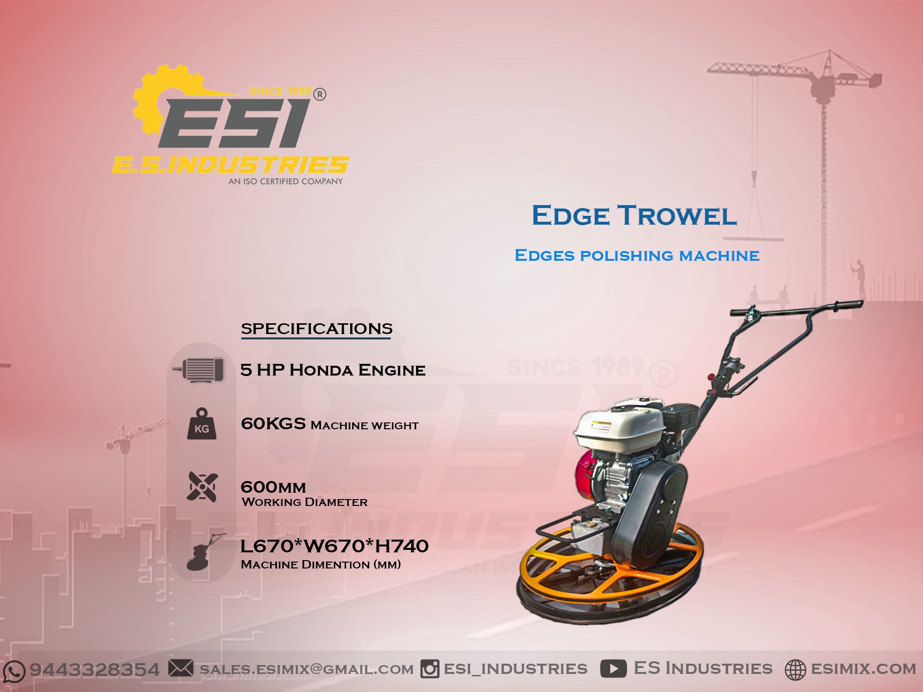 EDGE TROWEL IN NAGAPATTINAM