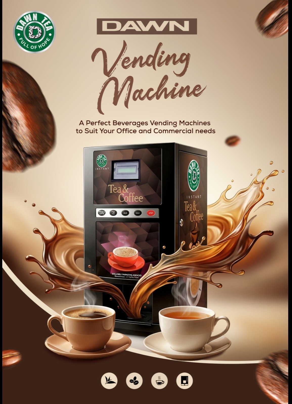 BEST TEA COFFEE MACHINE IN DINDUGAL
