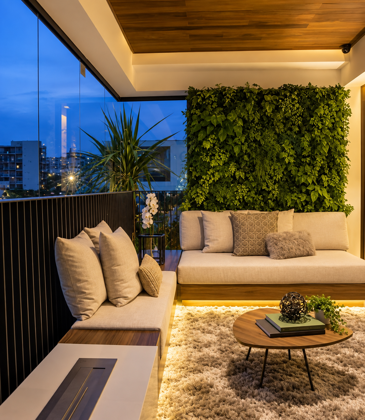 Luxury Green Wall Balcony – Porur