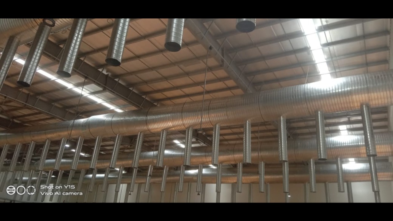 GI Spiral Air Duct Manufacturer and Supplier in Mumbai Maharashtra India