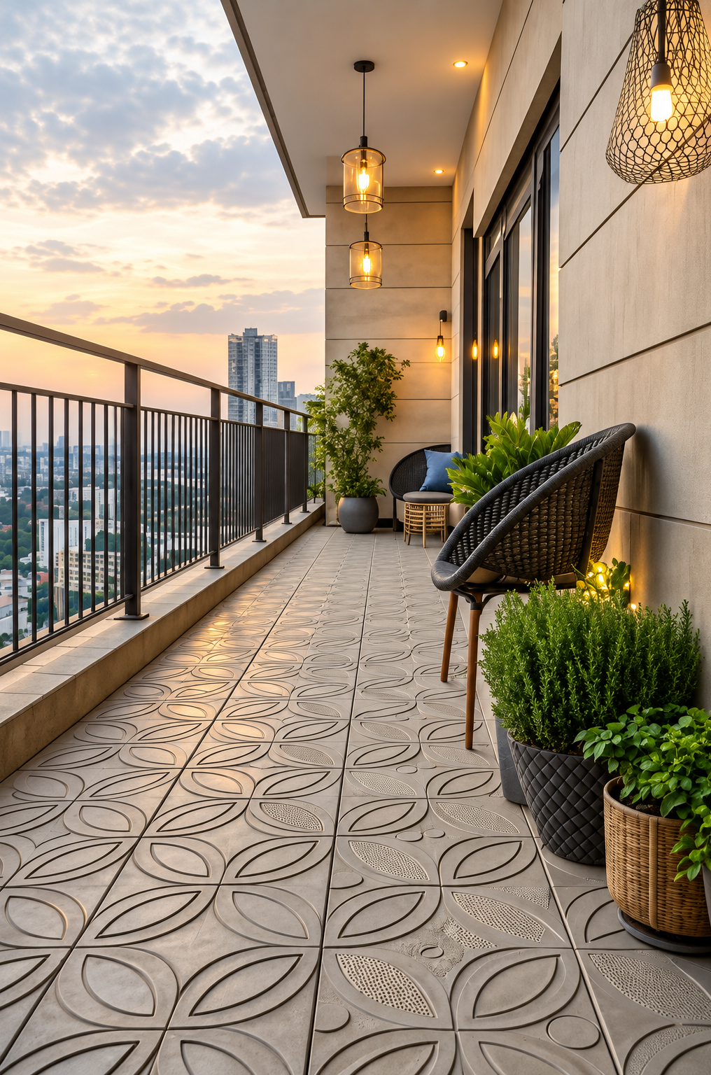 Sunset Balcony Haven | OMR