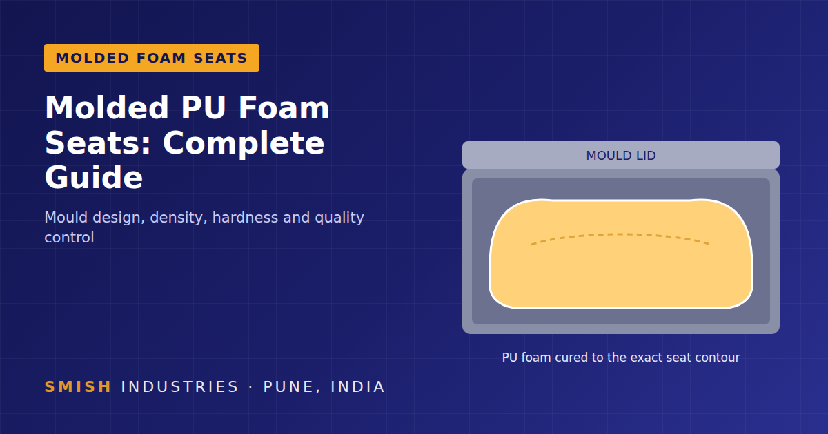 Molded Foam Seat Manufacturer in India: Complete Guide to PU Molded Foam Seats