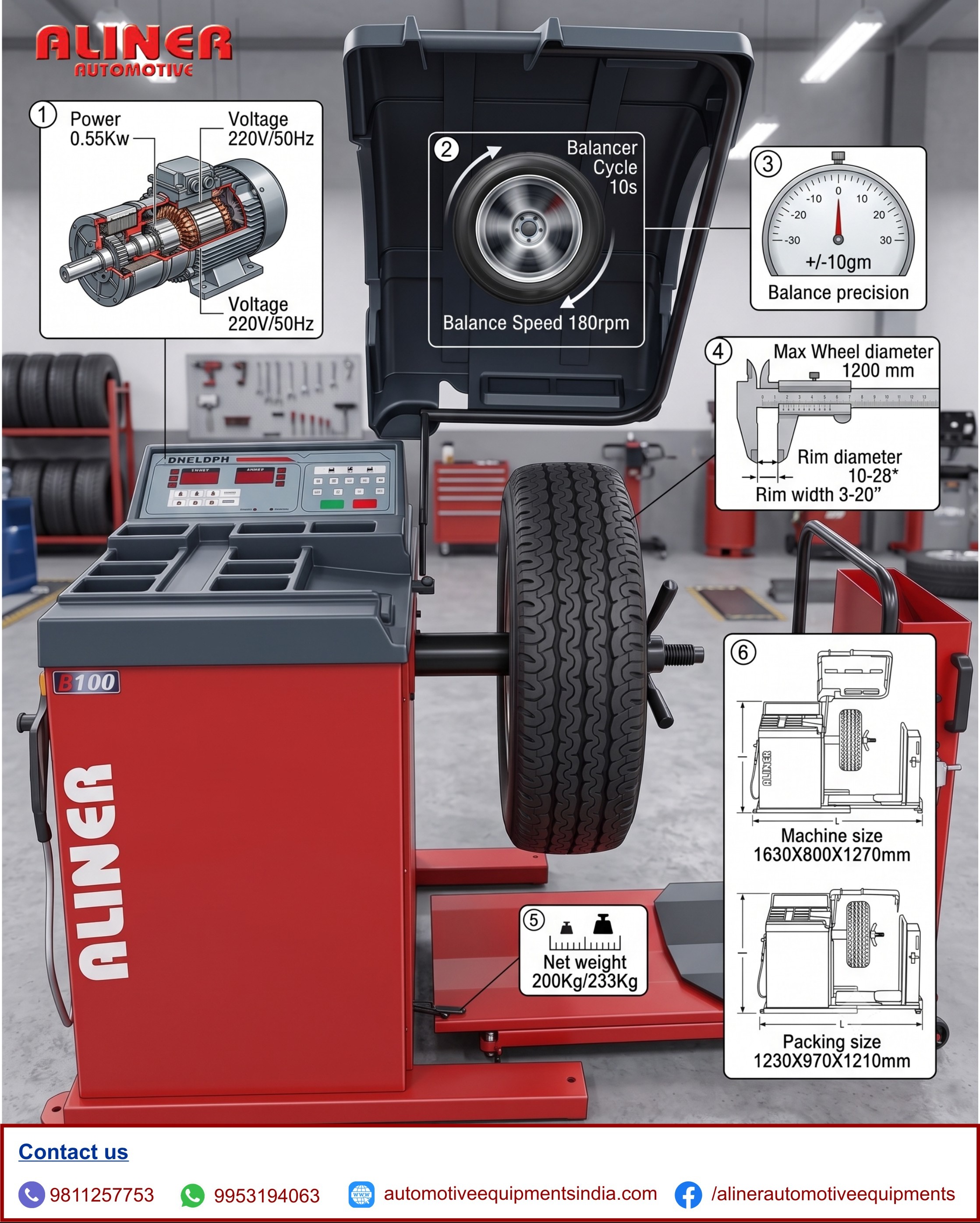 TRUCK WHEEL BALANCER, DIGITAL TRUCK WHEEL BALANCER, DIGITAL WHEEL BALANCER, WHEEL BALANCER