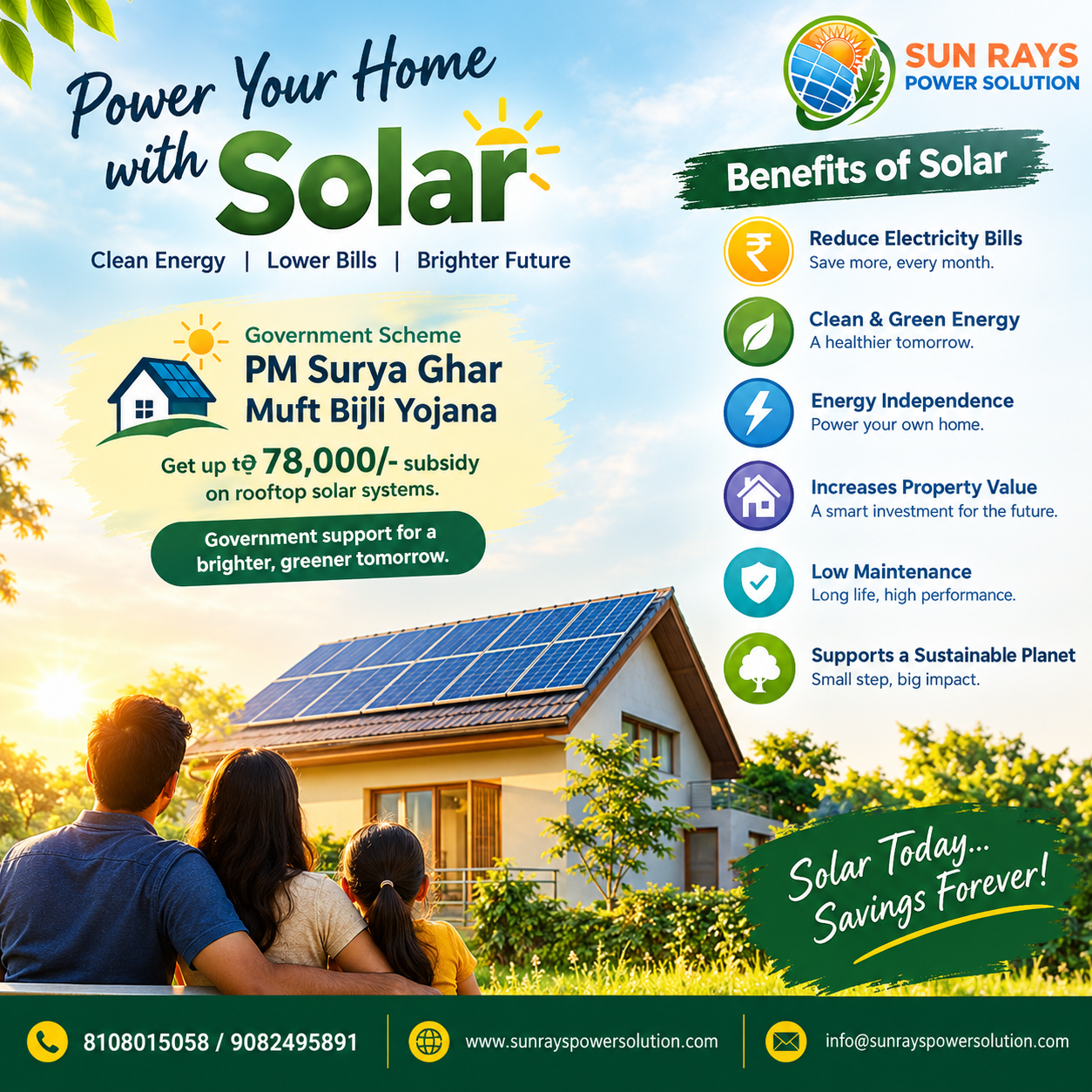 ☀️ Turn Sunshine into Savings! ☀️
