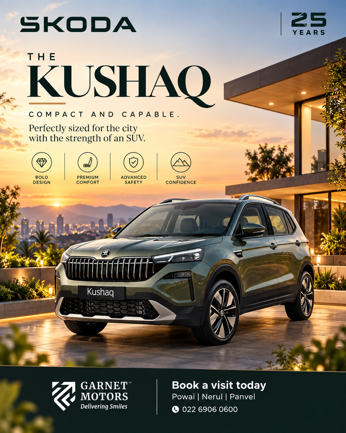 ŠKODA Kushaq – Drive With Distinction | Garnet ŠKODA