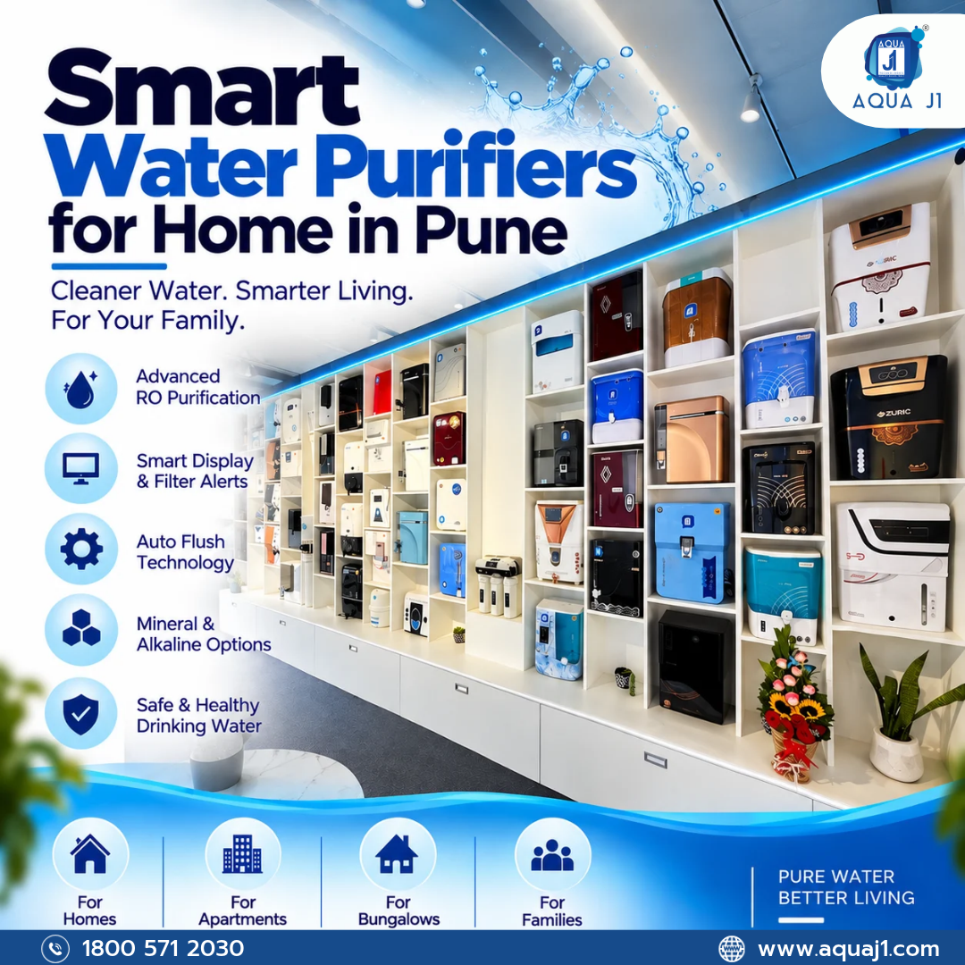 Smart Water Purifiers for Home in Pune | Aqua J1 Technologies