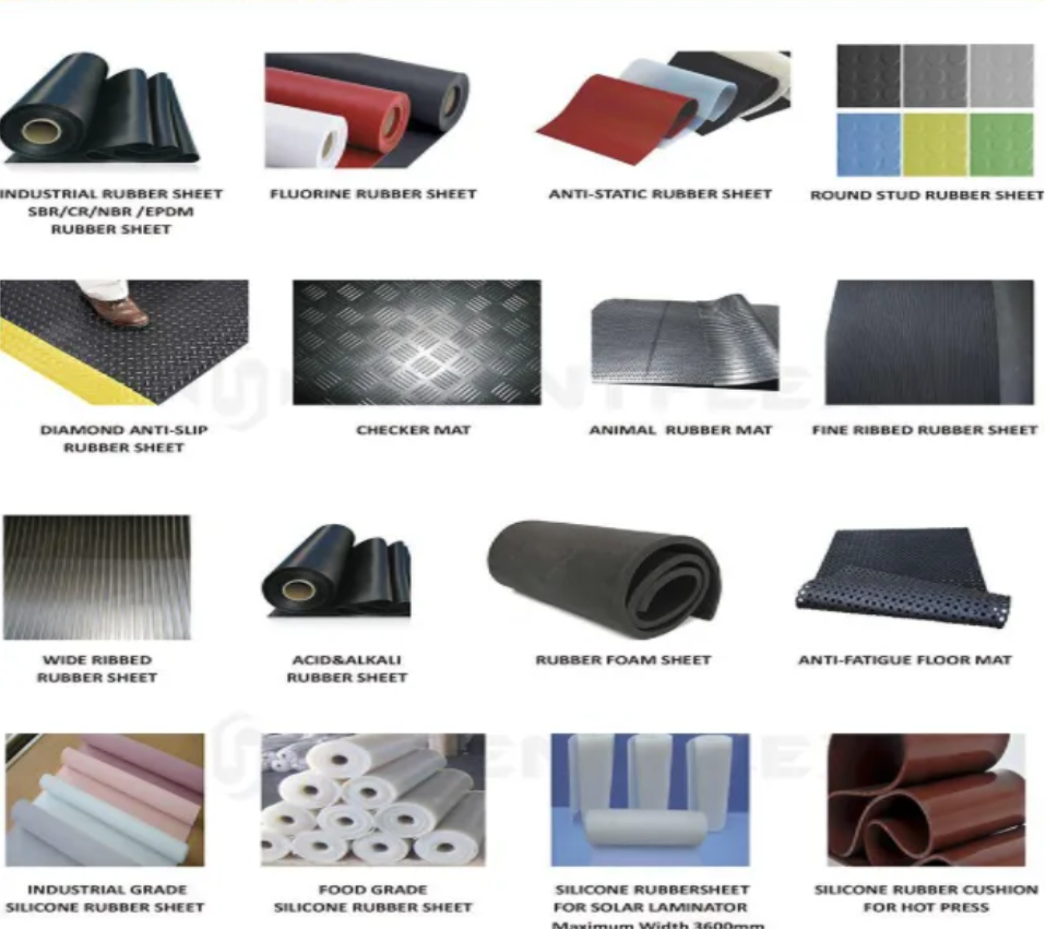 RUBBER SHEETS