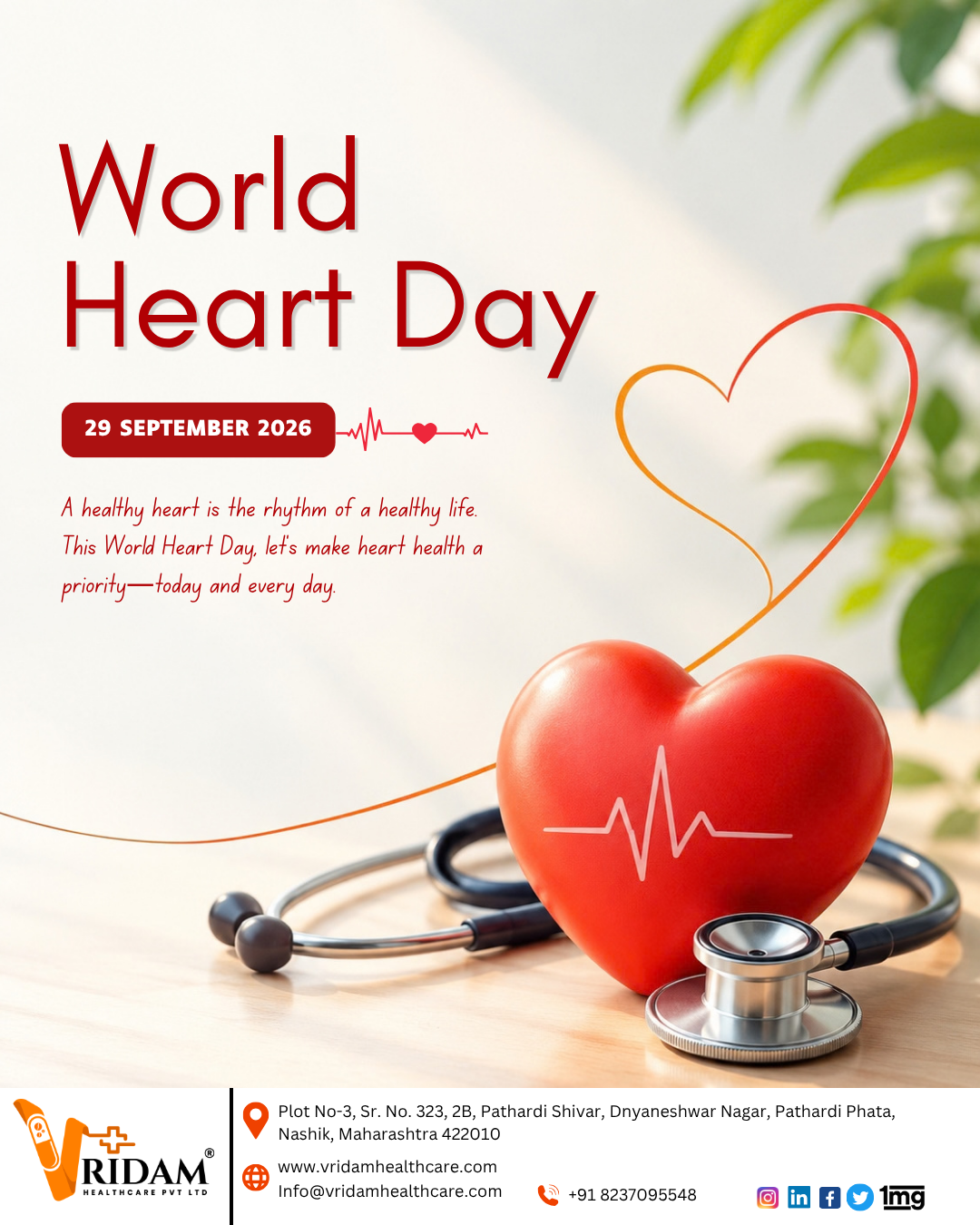 HAPPY WORLD HEART DAY