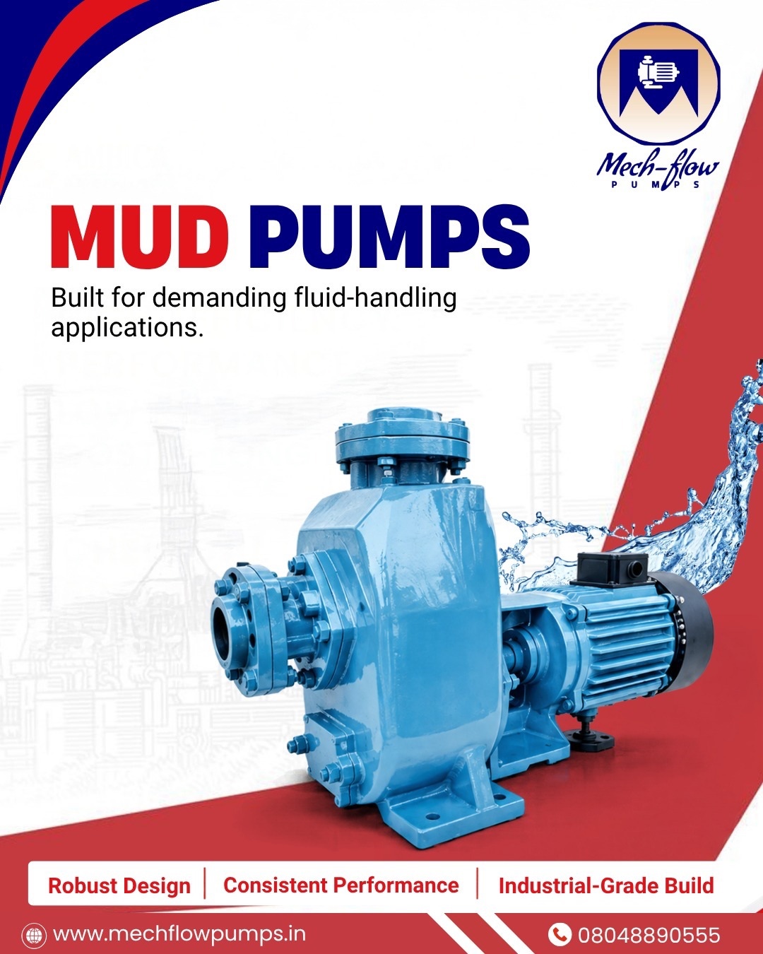 Mud Pumps for Heavy-Duty Fluid Handling in Ahmedabad.