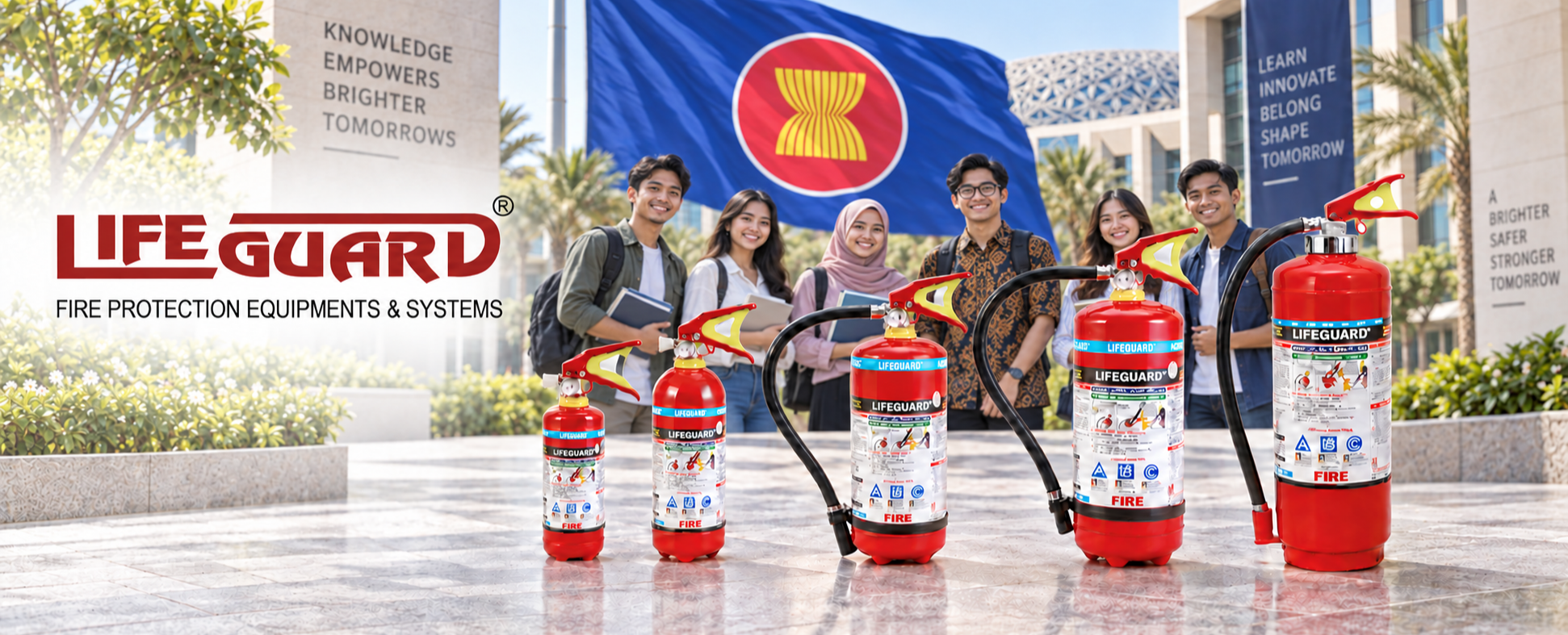 Warehouse Fire Safety Equipment Exporter in Asia