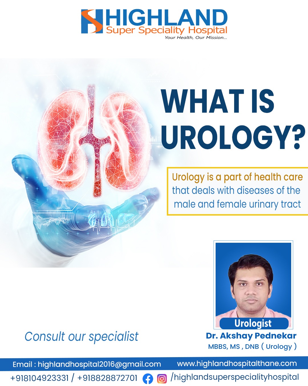 Expert Urology Care for Better Health & Better Living π
From urinary infections and kidney stones t...
