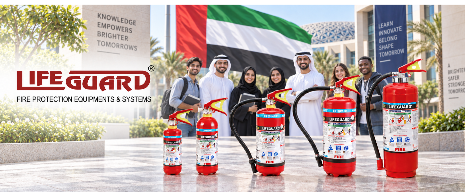 Warehouse Fire Safety Equipment Company UAE